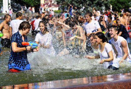 В парке Тысячелетия в Казани пройдет водная битва