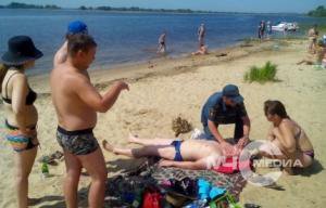 Сотрудники МЧС Татарстана провели рейд по несанкционированным пляжам Зеленодольского района