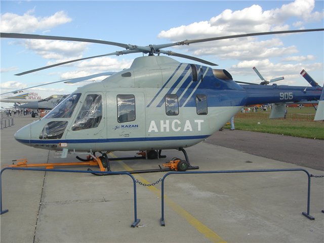 КВЗ представил модификацию вертолета «Ансат» для коммерческого использования