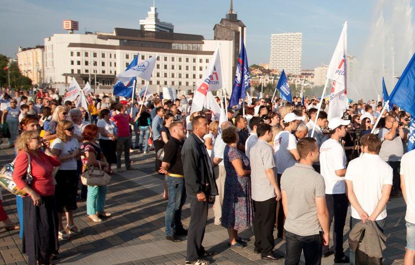 В Казани состоялся митинг за здоровую нацию