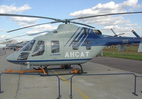 Первым обладателем новых вертолетов «Ансат» станет Минздрав РТ