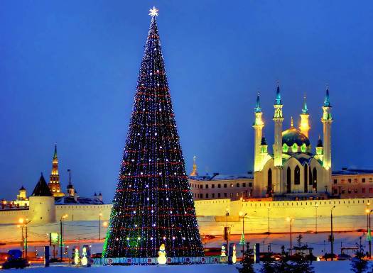 Казань вошла в Топ-3 самых популярных на Новый Год городов