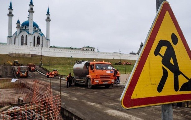 Казанские дороги отремонтированы на 63%