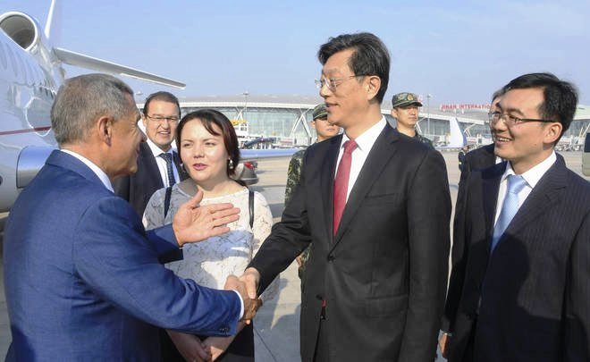 Р. Минниханов находится с рабочим визитом в КНР