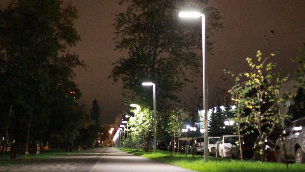В Казани заработали 3479 новых уличных фонарей