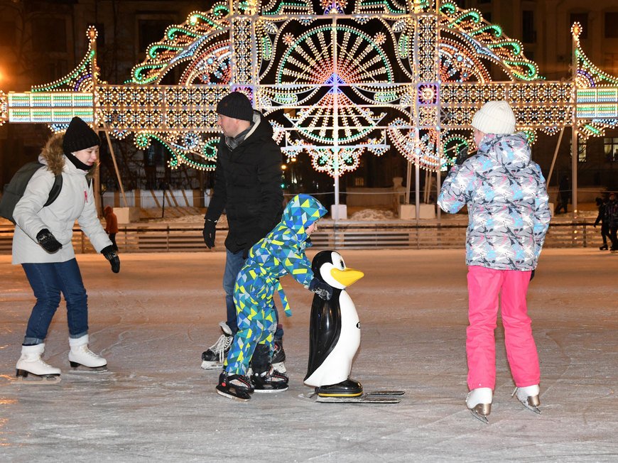 Казань продолжает празднование Нового года