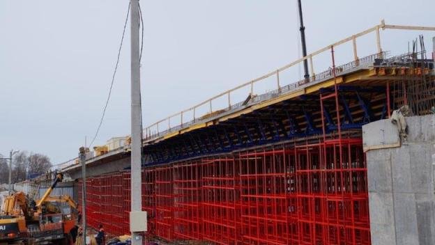 В Казани продолжается строительство первого этапа Большого Казанского кольца