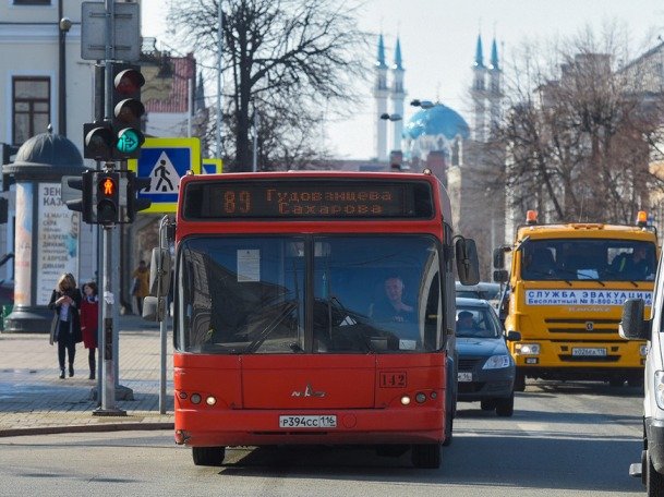 Пассажиропоток в общественном транспорте Казани увеличился
