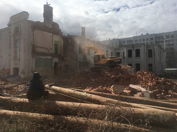 В Казани сносят 104-летнее здание