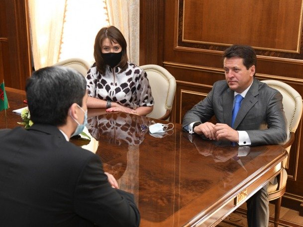 Мэр столицы РТ И.  Метшин встретился с генконсулом Туркменистана в Казани А. Байрамовым