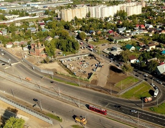 На Большом Казанском кольце установили трамвайные остановки