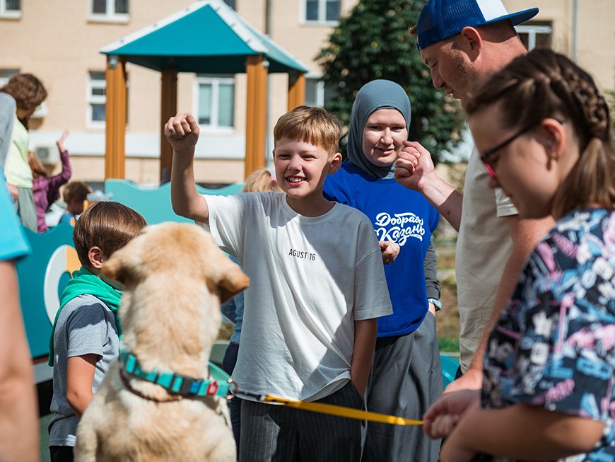«Добрая Казань» организовала лагерь для детей с ментальными нарушениями