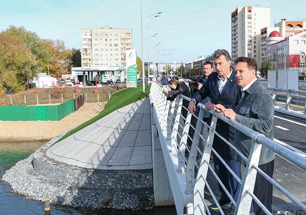 Мост на ул. Назарбаева откроют на следующей неделе